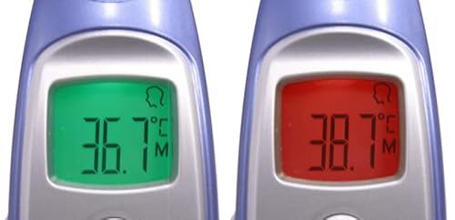 G-Tech Termômetro Clínico Digital De Testa Sem Contato - Medição Da Temperatura Corpórea Ambientes E