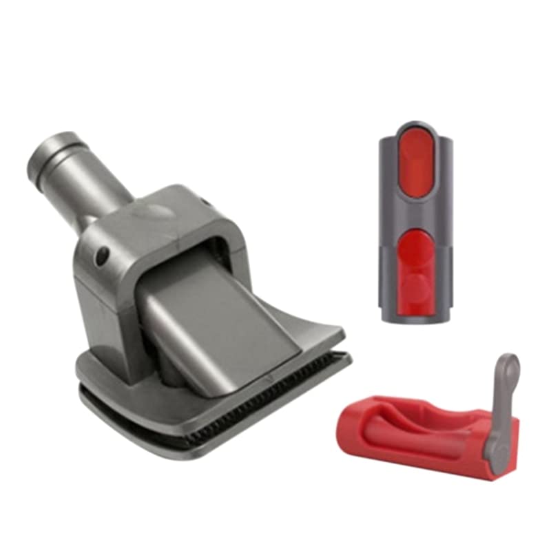 Attrezzo per toelettatura con Adattatore convertitore a sgancio rapido per Dyson V15 V11V10 V8 V7 V6 Aspirapolvere Cane Spazzola per Animali Domestici