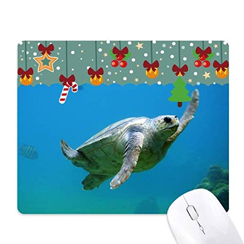 Tapis de souris tortue de l'océan pour un espace de travail inspirant et zen