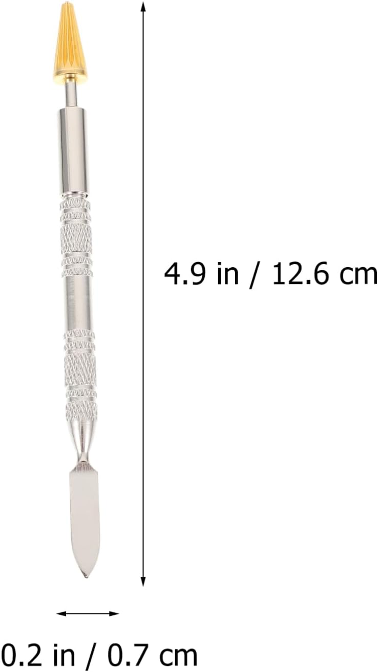 DOITOOL 2pcs Dual-use Leather Dye Pen for Edge Treatment and Adhesive Application Portable Leather Craft Tool for Handbags Belts and More and Reusable Design