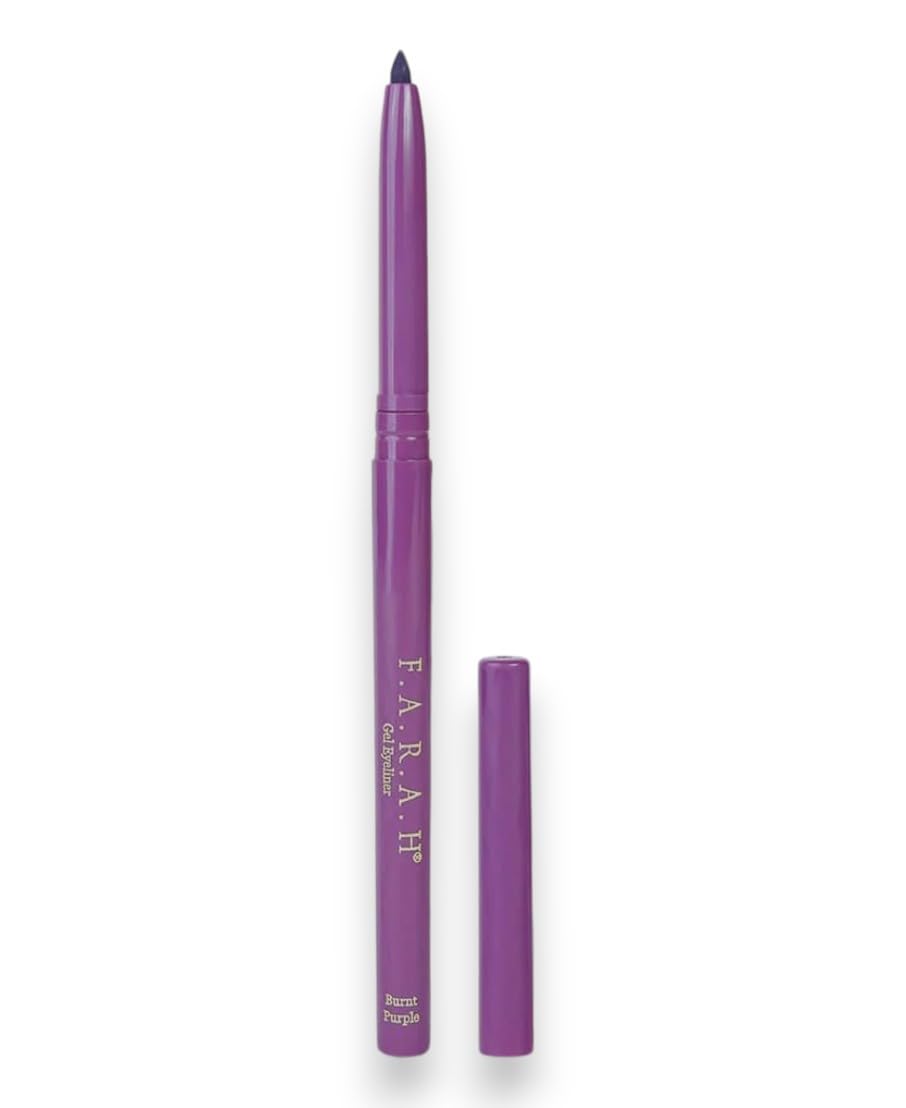 F.A.R.A.H Gel Eyeliner Duo - Bold & Long-Lasting Eyeliner Pencils - Burnt Purple and Absolute Black