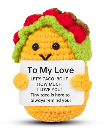 Regalos divertidos de cumpleaños para mujeres con este pato y taco de ganchillo