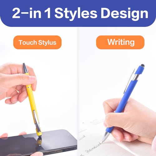 Personalized-Pens-with-Stylus-Custom-Pen-Pen-Body-Engraved-with-Text-Logo-or-Information-Suitable-for-Businesses-Parties-and-Events-Black-Ink-Metal-Material-Great-Gift-Ideas