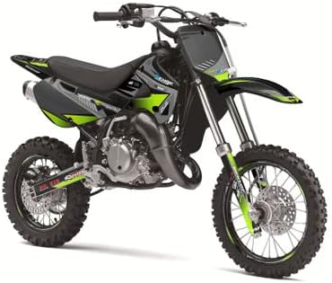 2000-2023 KX 65 Surge Green Senge Graphics Complete Kit Compatible with Kawasaki