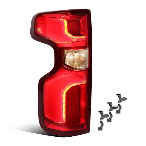 Image of LED Tail Lights For 2019-2026 Chevy Silverado Left GM2800311 84678149 | 2019-2026 Silverado 1500 RST /LT Trail Boss /LTZ /High Country /ZR2 2020-2023 Silverado 2500HD /3500HD High Country /LTZ