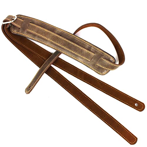 Walker And Williams C-18-LBRN Sangle en cuir vintage extra longue Finition bronzée antique, Vintage Marron, Longue - Les Beatles, Paul McCartney, John Lennon, RIngo Starr, George Harrison Walker And Williams C-18-LBRN Sangle en cuir vintage extra longue Finition bronzée antique, Vintage Marron, Longue – Image 7