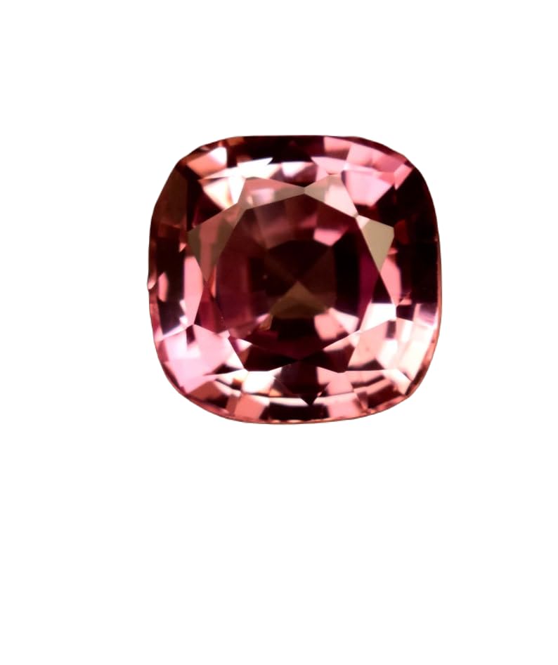 Saphir Padparadscha naturel 11mm coussin : la solution idéale pour vos bijoux sur mesure