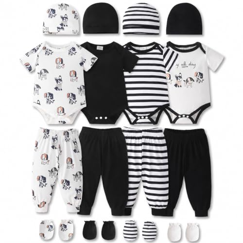 Image of Baby Boy Girl Clothes Preemie Newborn Must Have Infant Essentials Outfits 20 Piece Clothing 0-18 Months