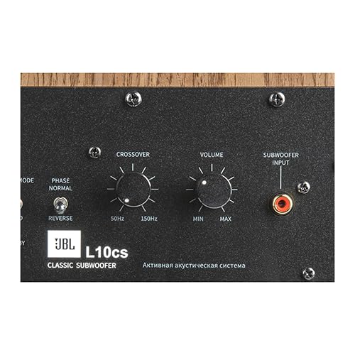 JBL L10cs 10 Inch Down Firing Subwoofer (Walnut) - Image 4
