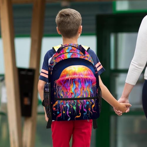 Sac à dos méduse multicolore Art Océan : fini les cahiers cornés - 6