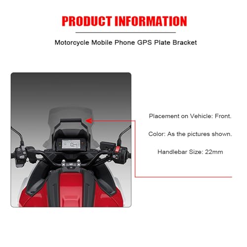 Support NC750X téléphone portable et GPS anti-vibrations - 3