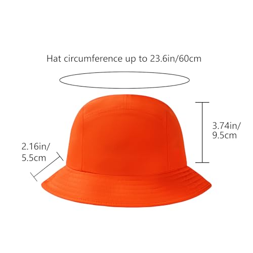 Image of BASSDASH UPF50+ Fishing Bucket Hat for Men Women Lightweight Water Resistant Packable Outdoor Summer Sun Hats FH13