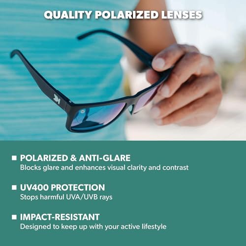 Image of Knockaround Large Polarized Sunglasses for Men & Women - UV400 Protection