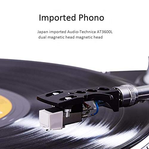 T80 Vinyl Record Player, Scratch Dj Disc Player,Supports 3 Speeds Of 33/45/7 8,Two-Button Start-Stop Button,S-Shaped Tone Arm, Direct Drive, Low Distortion #TOP3