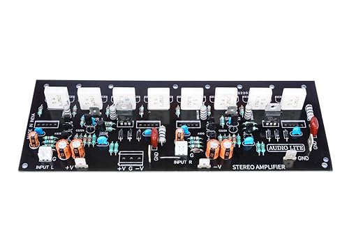 AUDIO LITE 200+200 Watt RMS Stereo Amplifier Board for 2SC5200 + 2SA1943 (Only Driver Section)