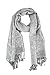 Paskmlna Border Pattern Double Layered Reversible Woven Pashmina Shawl Scarf Wrap Stole (003#26)