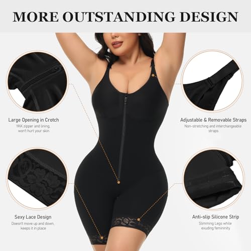 M MYODRESS Fajas Colombianas Moldeadora Tummy Control Faja Body Shaper Post Surgery Compression Garment Butt Lifter Shapewear4