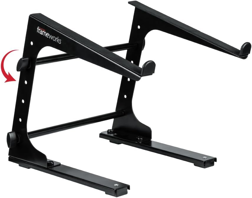 Gator Frameworks Portable Desktop Laptop/DJ Controller Stand with Fixed Height (GFWLAPTOP1000)