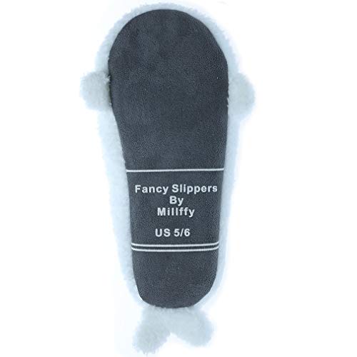 Millffy Cute Soft Comfy Plush Seal Slippers sea Lion Animal Shark Whale Slipper Indoor Crocodile Home Bedroom Shoes for Adult4
