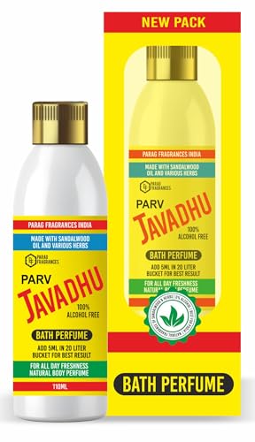 Image of Parag Fragrances Parv Javadhu Bath Perfume 110ml For All Day Freshness /Javadhu Liquid Perfume (Water Soluble Perfume)