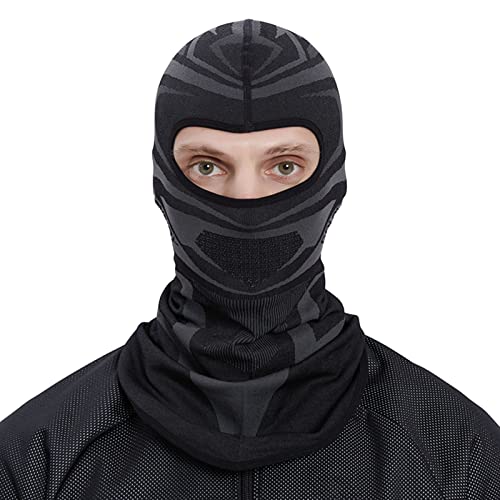 mingzhe Touca de esqui à prova de vento à prova de poeira capa térmica para pescoço polaina esqui sn
