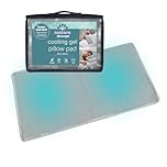 Silentnight Restore Cooling Pillow Pad - Cooling Mat Gel Pillow Cushion Insert for Night Sweats Sleeping Helps Absorb Body Heat, Prevent Overheating and Improve Sleep Quality - 60x40cm