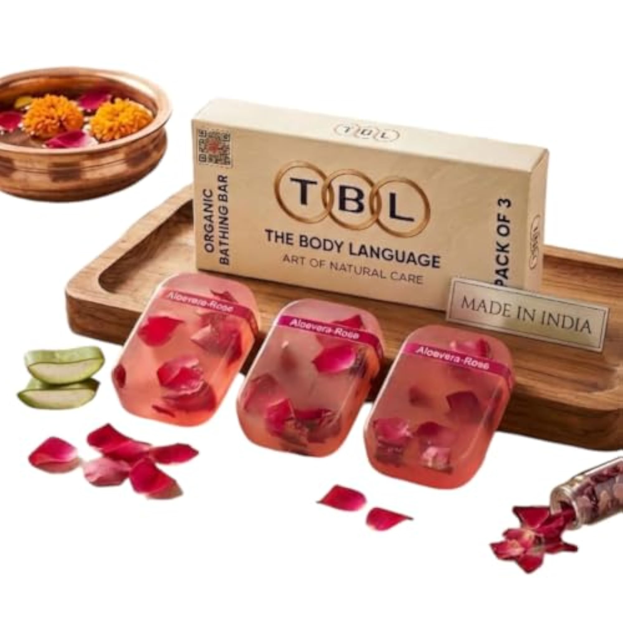 Aloe Vera Rose Face Care Set of 3