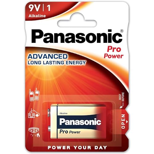 Panasonic Blister 1 Pila Alcalina 6LF22 9V Pro Power