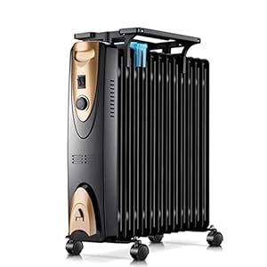 Verwarming, zwarte mechanische oliegevulde radiator, verwarming Mini draagbare elektrische Roomtat 2000W (11 stuks) / zwart / 13 stuks (zwart 11 stuks)