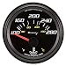 Equus 6262 2" Electrical Water Temperature Gauge, Black