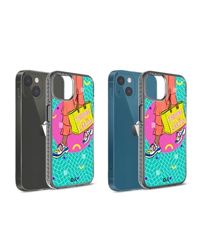 Image of DailyObjects Case for iPhone 15 Compatible with Mag-Safe Wireless Charging, Stride 2.0 Shopping Cardio Slim Shockproof Back Cover with Inner Magnetic Ring