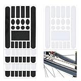 6 Stück Rahmenschutzfolie Fahrrad,Fahrrad Schutzfolie,Lackschutzfolie Fahrrad,Schutzfolie Fahrradrahmen,Fahrrad Rahmenschutzfolie,Rahmenschutzfolie,Carbonfaser Rahmenschutzfolie Fahrrad Sticker