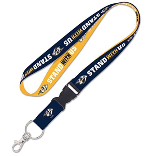 Nashville Predators SLOGAN Lanyard w/detachable buckle 1