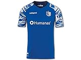 uhlsport 1. FC Magdeburg Auswärtstrikot 2021 2022 Herren blau weiß Gr M