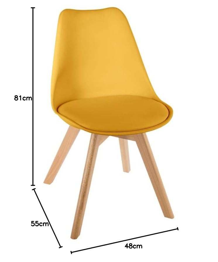 univers decor - Set di 2 sedie Baya stile scandinavo Atmosphera