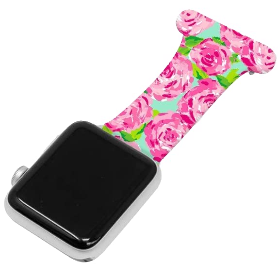 Makzib Pin Fob for Apple Watch for Nurses Midwives Doctors Healthcare Paramedics, Silicone Pin Fob