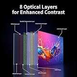 WUPRO Fresnel Peacock Evo stała ramka ekran ALR 8K ekran projekcyjny ekran kina domowego do projektorów UST 304.8 cm