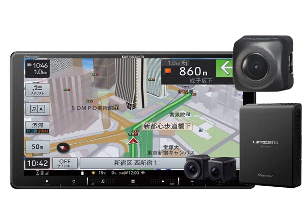 carrozzeria AVIC-RQ720 9インチナビ 楽天市場】楽ナビ 9インチ カーナビ 車内 Wi-Fi フルHD TV DVD