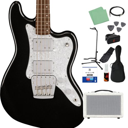 Squier by Fender Paranormal Rascal Bass HH Metallic Black x[X S12_Zbg yyňԔĂx[XAvtz XJ 30C` V[gXP[ XNC[/XNCA