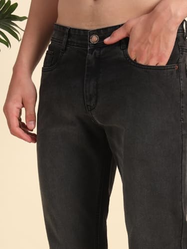 Image of Vogaan Regular Fit Stretchable Jeans for Men | Men's Stylish Denim Cotton Pants