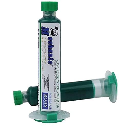 VIRIMA Mechanic green UV curing solder mask ink injection 10ml (Pack of 1) (B0CR6W79HB) Amazon Price History, Amazon Price Tracker