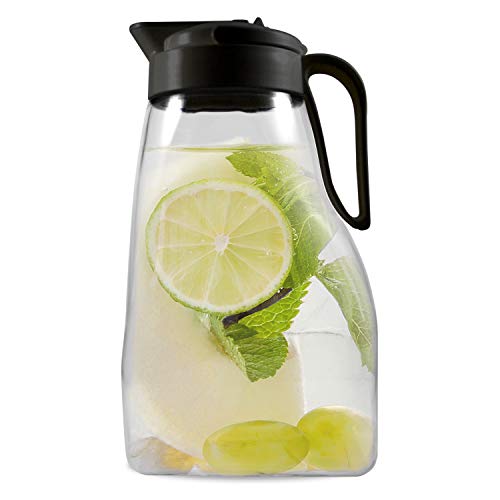 Airtight Pitcher with Locking Spout for Large Pours