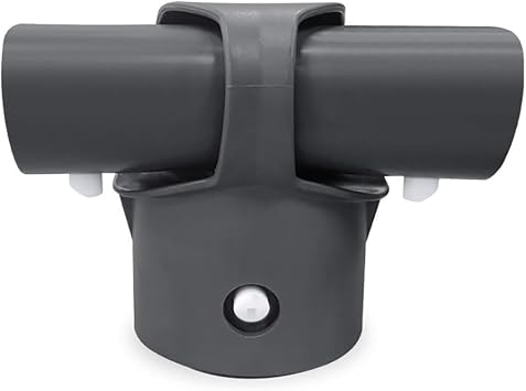 12427A Pool T-Joint Replacement for Intex Ultra Frame Pools | No-Tool Install Locking Click T-Joint Leg & Beam Part | Fits 15-24ft Round Above Ground Pools 12427 OEM Match