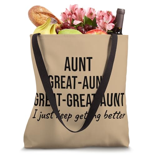 Bolsa Tote Aunt Great Aunt Great Great Aunt miniatura 4