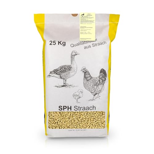 SPH Entenfutter 25KG Sack Geflügelfutter - universelles Alleinfuttermittel für Enten und anderes Geflügel wie Gänse aus regionaler Produktion