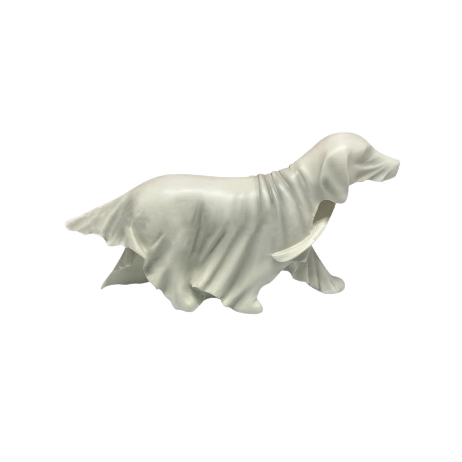 YROHGKPN Artistic Resin Specter Dog Statue Functional Scary Accent Piece Haunted Houses Accessories for Halloween Atmospheres Haunted Houses Accessories