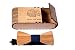 Wood Bow Tie For Men With Blue Strap With Gift Box Handmade Wooden Wedding Bowtie With Gift Box Natural Oak Wood Great For Any Occasion By EnjoyTheWood