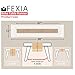 Fexia Boho Table Runner for Christmas Thanksgiving Home Decor with Tassels 90 Inch Cream & Brown Macrame Runner for Dining & Bedroom Baby Bridal Shower Decor(12x90 Inches)
