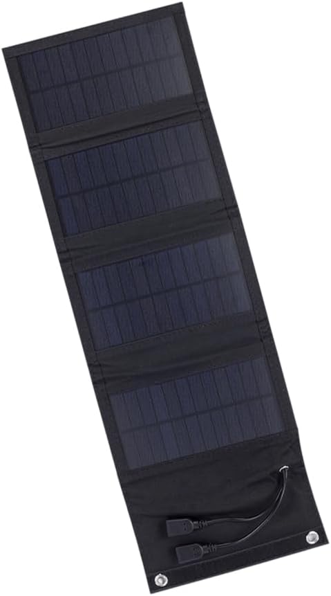 Monocrystalline Solar Charger 10W Waterproof Foldable for Phones Tablets