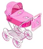 Medidas: El interior del capazo del carrito mide 56cm. Del suelo al manillar la medida es de 80cm.